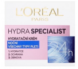 Loreal Paris Hydra Specialist Nacht Feuchtigkeitscreme für alle Hauttypen 50 ml