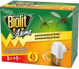 Biolit Aroma Electric Vaporizer mit dem Duft von Orange gegen Mücken 45 Nächte Maschine + 27 ml nachfüllen