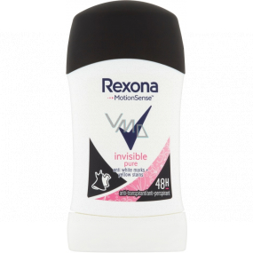 Rexona Invisible Pure Antitranspirant Deodorant Stick für Frauen 50 ml