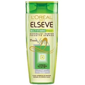 Loreal Paris Elseve Multi-Vitamins Frisches erfrischendes Shampoo 250 ml