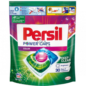 Persil Power Caps Farbkapseln zum Waschen von farbiger Wäsche 48 Dosen