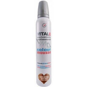 Vitale Exclusively Professional Coloring Mousse Mit Vitamin E Dunkelbraun 200 ml