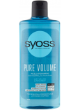 Syoss Pure Volume flauschiges Volumen ohne Beladung, Mizellen-Shampoo für schwaches Haar 440 ml