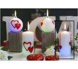 Lima Valentinstag magische Kerze Herzzylinder 60 x 120 mm 1 Stück