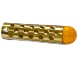 Profiline Metall Lockenwickler mit Goldkugel 18 x 60 mm 1 Stück