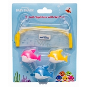 Pinkfong Baby Shark Wassersprühspielzeug, Badeset für Kinder