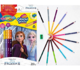 Colorino Crayons dreieckig Disney Frozen doppelseitig 24 Farben