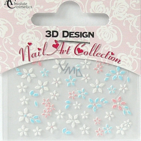 Absolute Cosmetics Nail Art 3D Nagelaufkleber 24920 1 Blatt