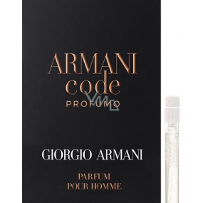 Giorgio Armani Code Profumo parfümiertes Wasser für Männer 1,2 ml mit Spray, Fläschchen