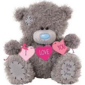 Ich zu dir Teddy Herzen Ich liebe dich 21 cm