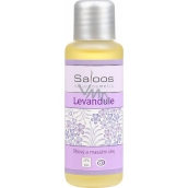 Saloos Lavendel Körper- und Massageöl zur Regeneration, gegen Schmerzen, Stress 50 ml