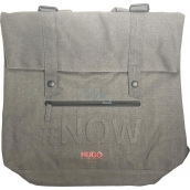 Hugo Boss Messenger Bag Rucksack - Tasche grau groß 39 x 37 x 16 cm