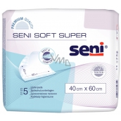 Seni Soft Super hygienische Saugeinlagen 4 Tropfen, 40 x 60 cm 5 Stück