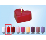 Lima Schwimmendes Herz Kerze rot 60 x 60 x 25 mm 1 Stück