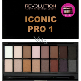 Makeup Revolution Iconic Pro 1 Lidschatten-Palette 16 g