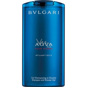 Bvlgari Aqva gießen Homme Atlantiqve 2 in 1 Duschgel und Shampoo 200 ml