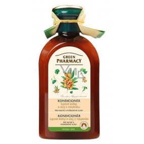 Green Pharmacy Linden Flowers und Sanddornöl Conditioner für trockenes und strapaziertes Haar 300 ml