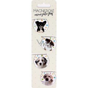 Albi Magnetic Mini Tabs Dogs 4 Stück