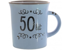 Albi Keramiktasse mit der Aufschrift 50 Jahre 320 ml