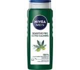 Nivea Men Sensitive Pro Ultra Calming 3v1 sprchový gel na tělo, tvář a vlasy 500 ml