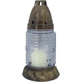 Rolchem Lampa skleněná malá 17 cm 30 g Z05