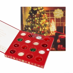 Heart & Home Sojabohnen-Duftkerze mit Weihnachtsessenzen 16-teiliges Geschenkset
