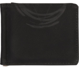 Albi Mužská záležitost peněženka Černá se sponou 12 x 9 x 3 cm