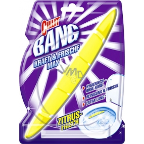 Cillit Bang Power & Fresh Max Citrus Frischer Toilettenblock ohne Gitter 43 g