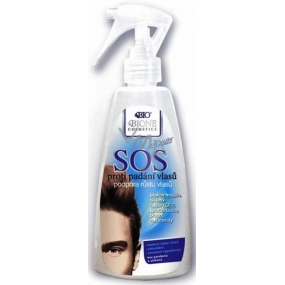 Bione Cosmetics SOS gegen Haarausfall und zur Unterstützung des Haarwuchses bei Männern 200 ml Spray