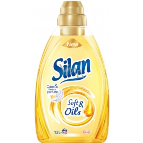 Silan Soft & Oils Care & Precious Parfümöle Gold Weichspülerkonzentrat 42 Dosen 1,5 l