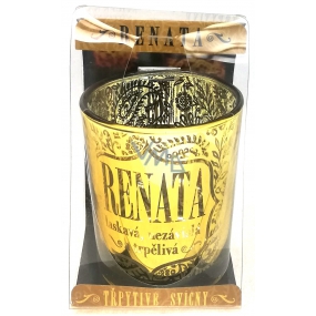 Albi Glitzernder Glaskerzenhalter für RENATA Teelicht, 7 cm