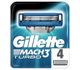 Gillette Mach3 Turbo Ersatzkopf 4 Stück für Herren