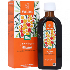 Weleda Bio Sanddornsirup aus kontrolliert biologischem Anbau, gesüßt mit Zucker und Honig 250 ml Verfallsdatum 02/2021