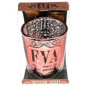 Albi Schimmernder Kerzenhalter aus Glas für EVA-Teekerze, 7 cm