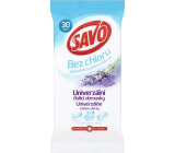 Savo Lavender Universal Desinfektionstücher ohne Chlor 30 Stück