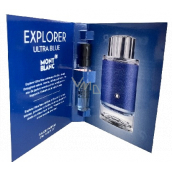 Montblanc Explorer Ultra Blue Eau de Parfum für Herren 2 ml mit Spray, Fläschchen