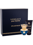 Versace Dylan Blue pour Femme parfümiertes Wasser für Frauen 30 ml + Bodylotion 50 ml, Geschenkset