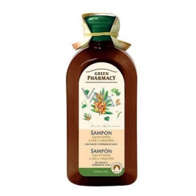 Green Pharmacy Linden Flowers and Sanddorn Oil Shampoo für trockenes und strapaziertes Haar 350 ml