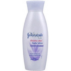Johnsons Dreamy Skin Körperlotion mit entspannendem Duft für besseren Schlaf 250 ml