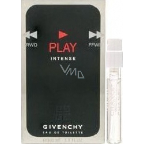 Givenchy Play Intense EdT 1 ml Eau de Toilette Spray für Männer, Fläschchen