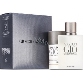 Giorgio Armani Acqua di Gio für Homme Eau de Toilette 100 ml + Deo-Stick 75 g, Geschenkset