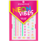 Essence Neon Vibes Nagelsticker in Neonfarben 1 Blatt