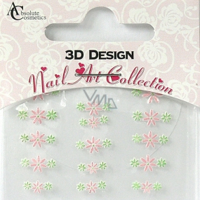 Absolute Cosmetics Nail Art 3D Nagelaufkleber 24903 1 Blatt