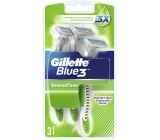 Gillette Blue 3 Sense Care 3-Klingen Einwegrasierer für Herren 3 Stück