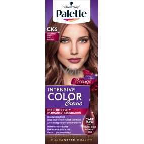 Schwarzkopf Palette Intensive Farbe Creme Haarfarbe CK6 Weich rotbraun