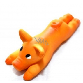 Trixie Latex Piggy Pfeifspielzeug für Hunde, Länge 13 cm