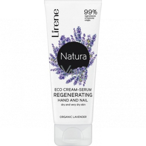 Lirene Natura Lavendel Regenerierendes Serum für Hände und Nägel 75 ml
