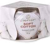 Emocio Soft Cotton - Měkká bavlna vonná svíčka sklo 70 x 62 mm 85 g