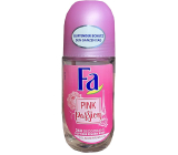 Fa Pink Passion Pink Rose Duft 48h Roll-On Ball Deodorant für Frauen 50 ml