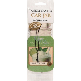 Yankee Candle Vanilla Lime - Vanille mit Limette Klassisch duftendes Auto-Tag-Papier 12 g